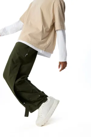 Adjustable Cargo Pants // Green