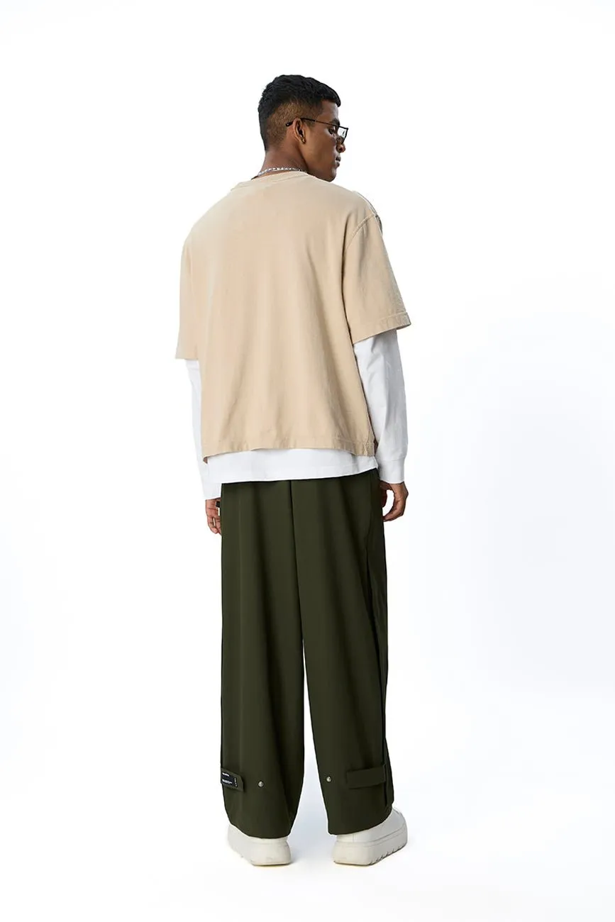 Adjustable Cargo Pants // Green