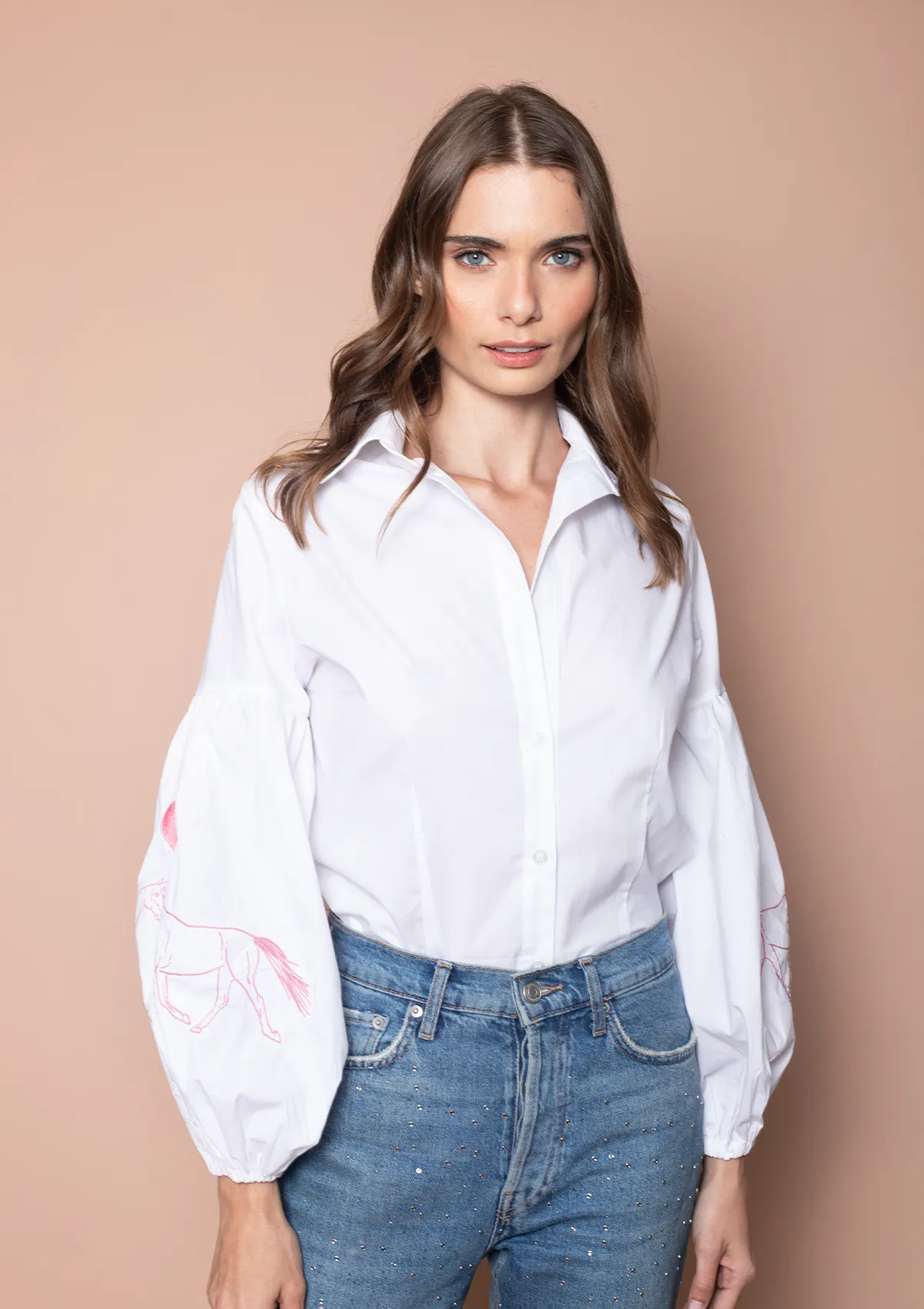 Annie Love Shirt Embroidered