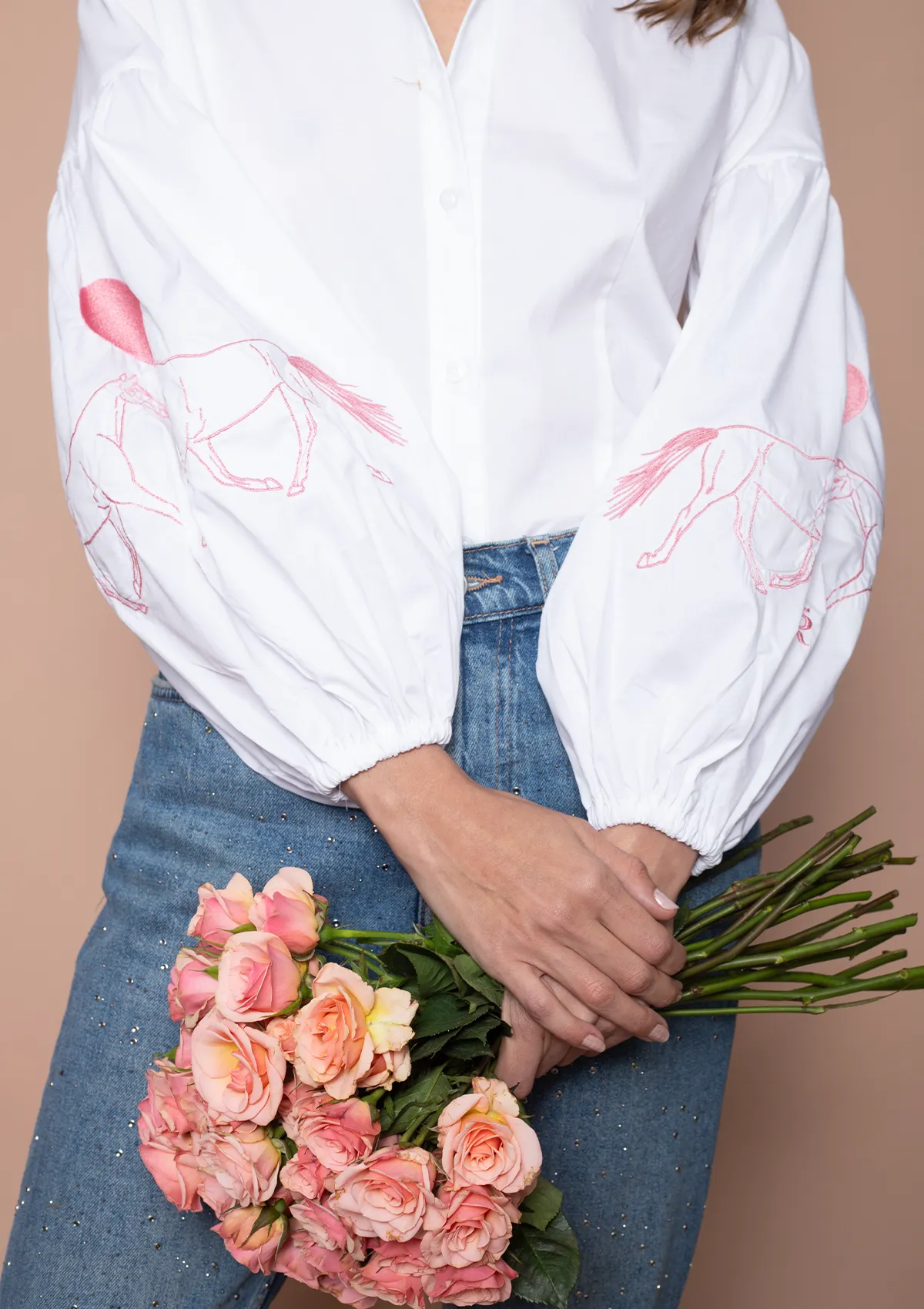 Annie Love Shirt Embroidered