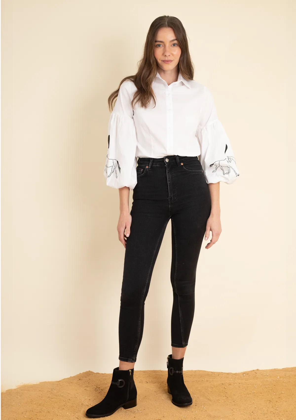 Annie Love Shirt Embroidered