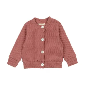 Basket-Weave Cardigan
