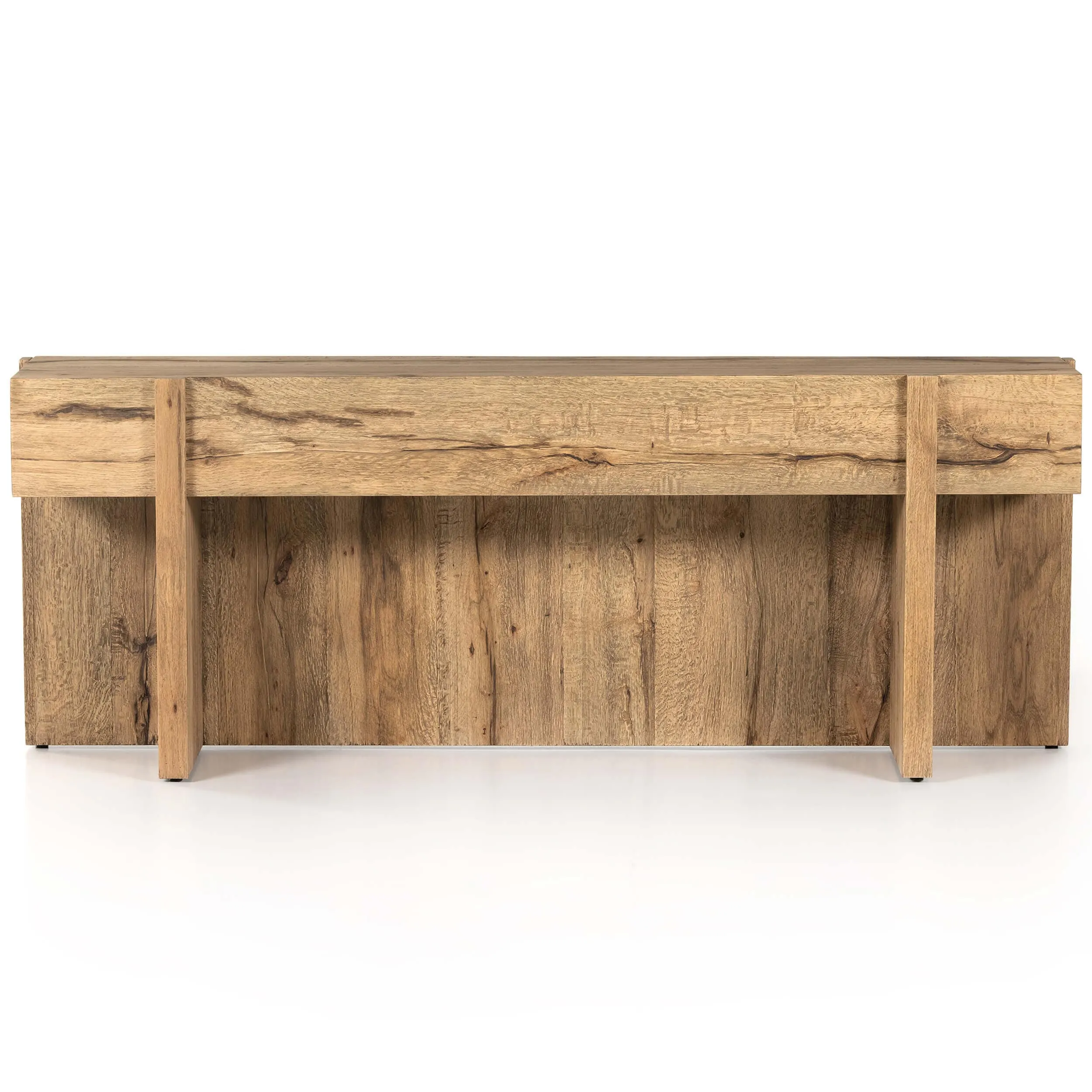 Bingham Console Table, Rustic Oak