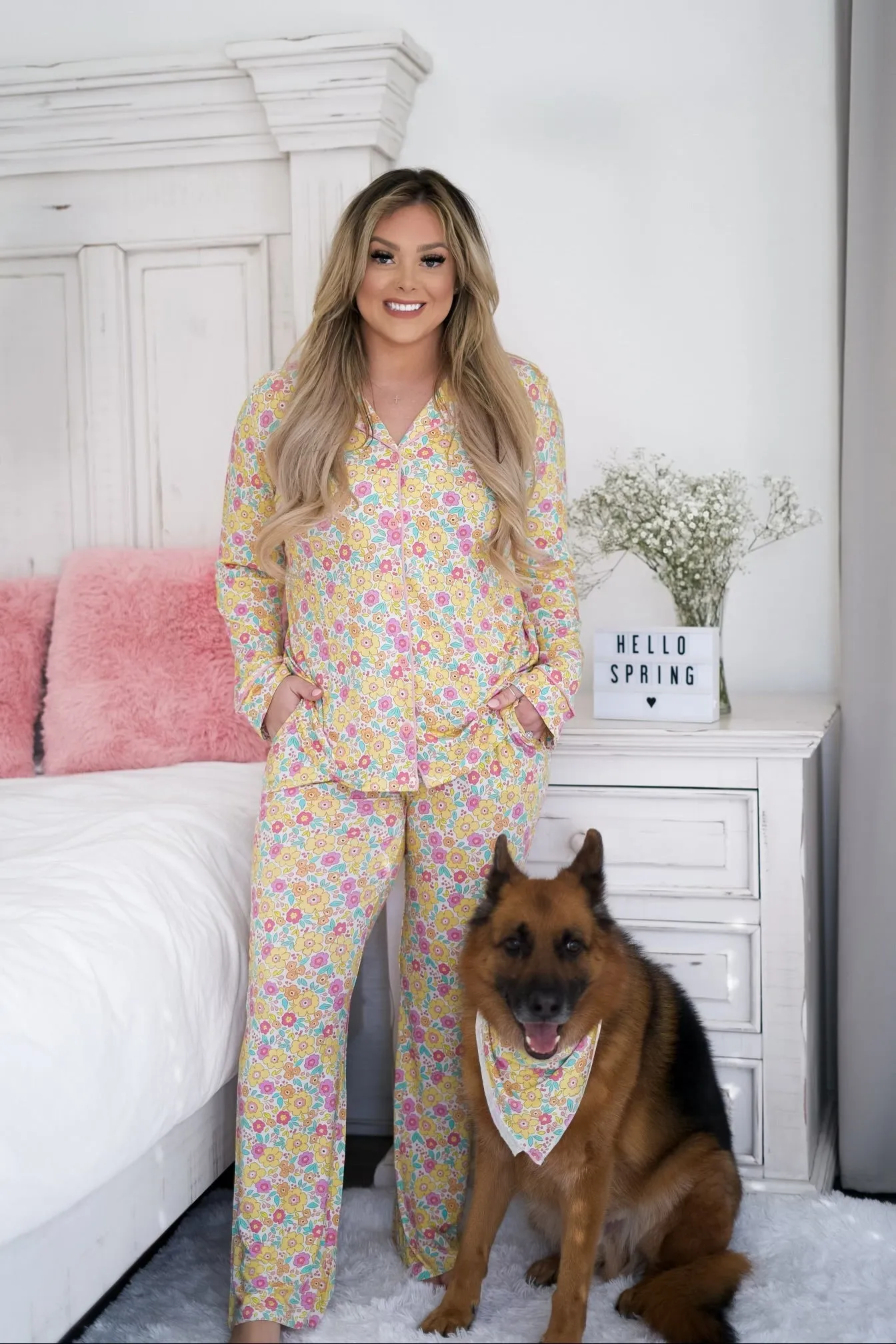 BLOOMIN' WILDFLOWERS WOMEN'S RELAXED FLARE DREAM SET