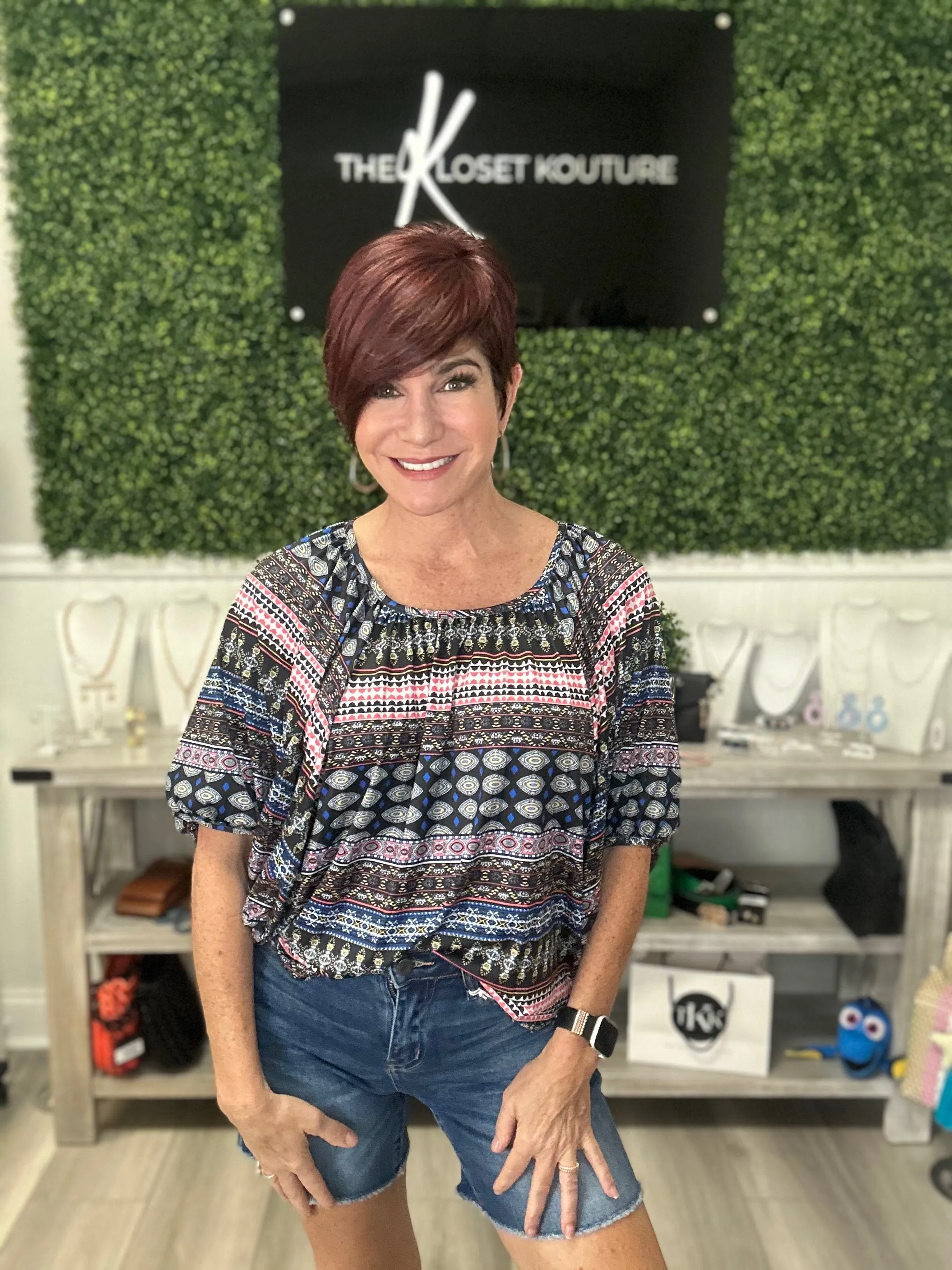 Boho Meets Poncho Top