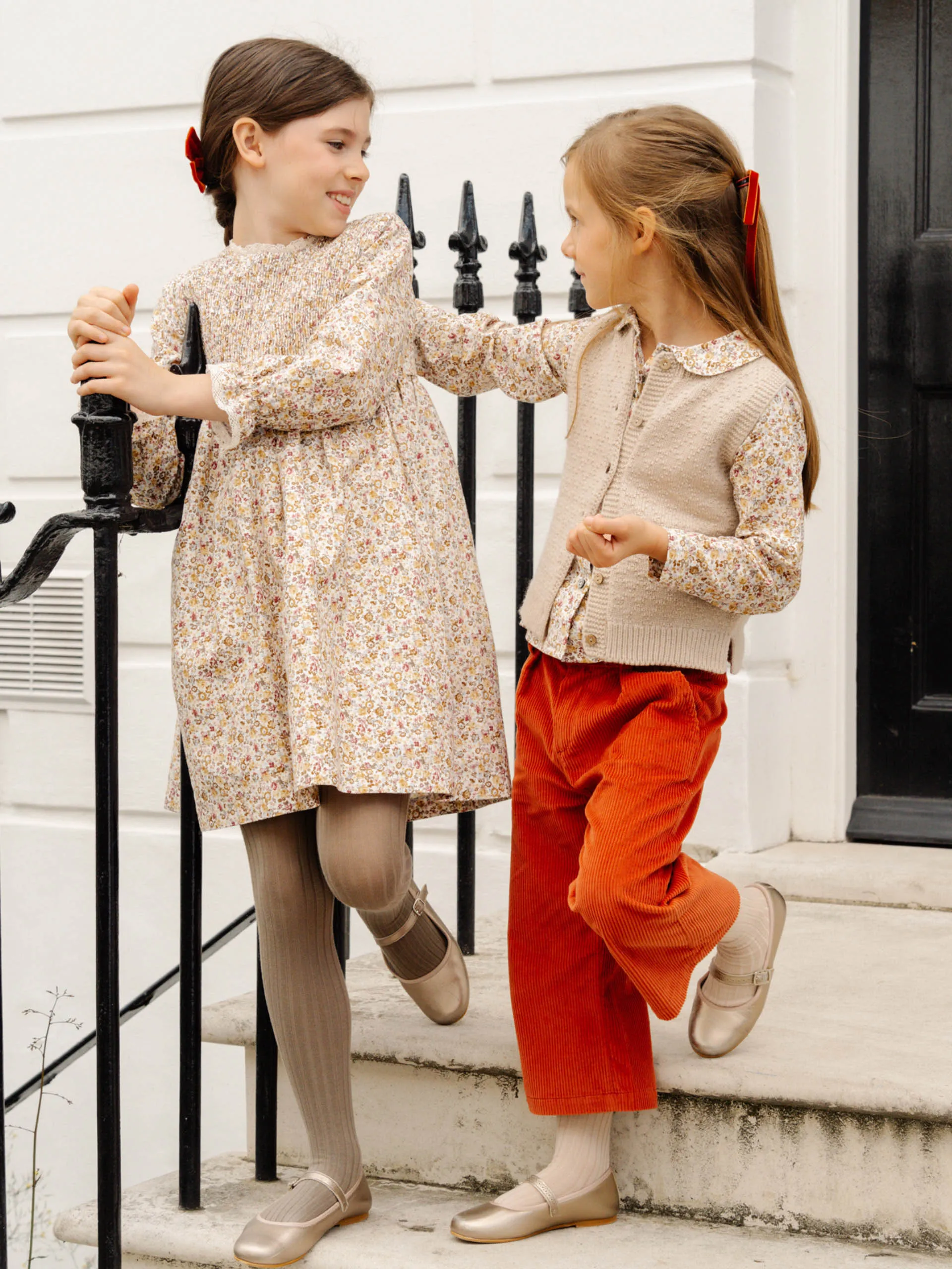 Burnt orange Cyrilla trousers