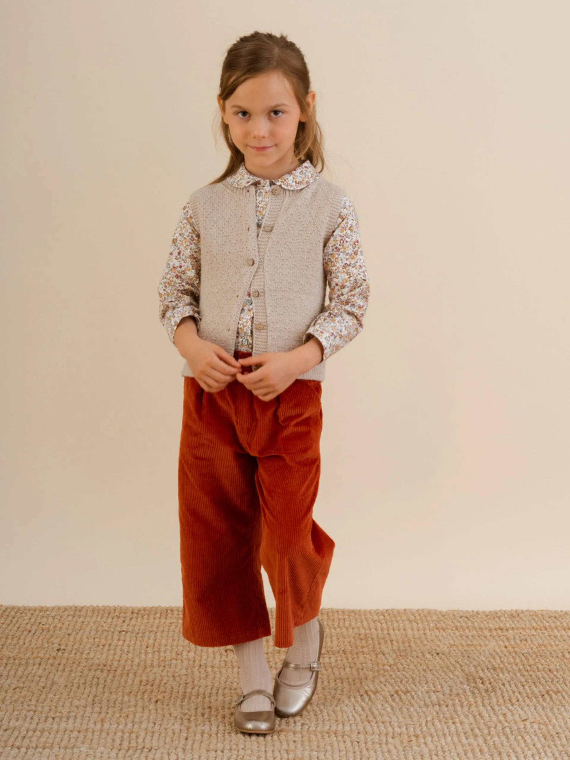 Burnt orange Cyrilla trousers
