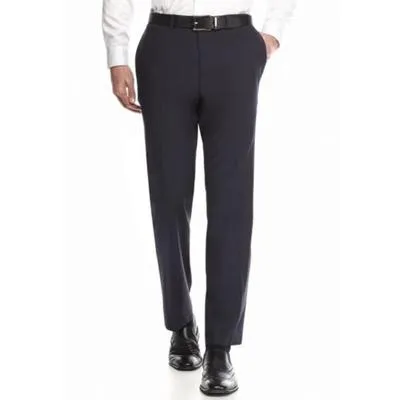 Calvin Klein Mens Slim fit Dress Pants Pants 32 / 30 Navy Blue Solid Stretch