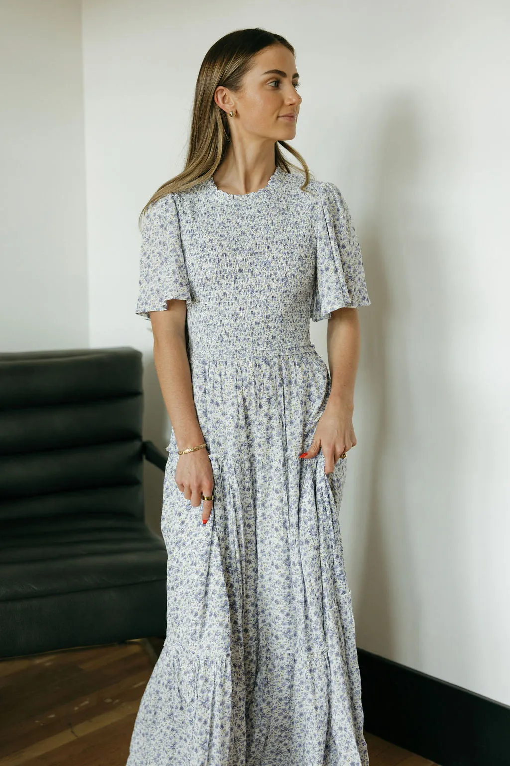 Carolina Dress-French Blue