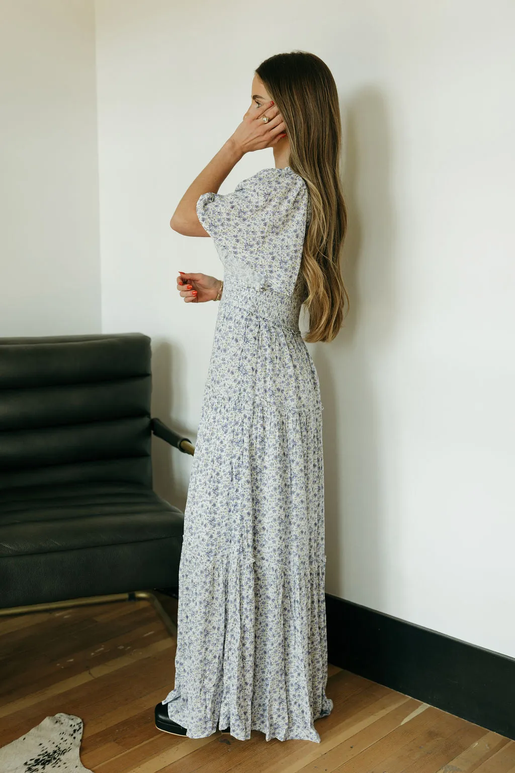 Carolina Dress-French Blue
