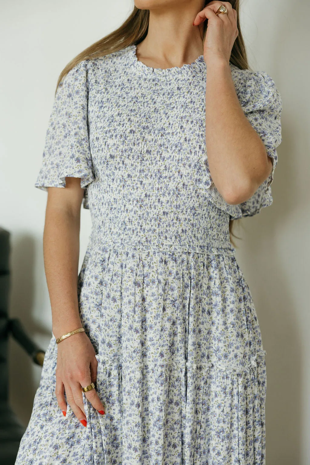 Carolina Dress-French Blue