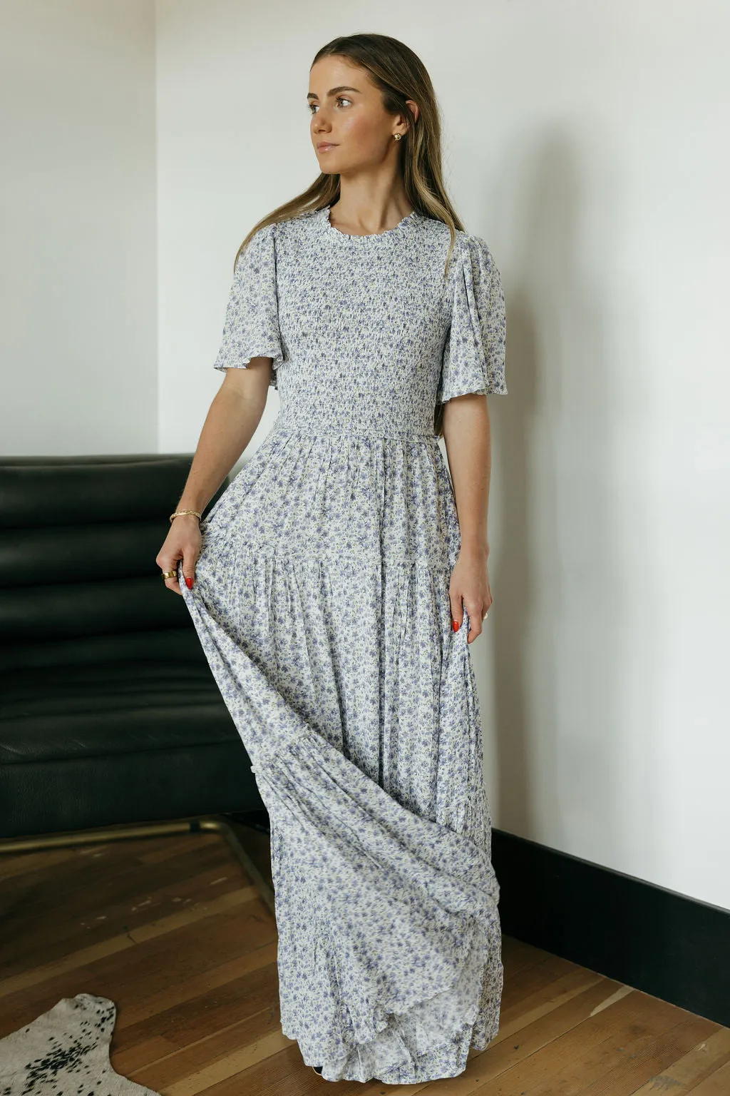 Carolina Dress-French Blue