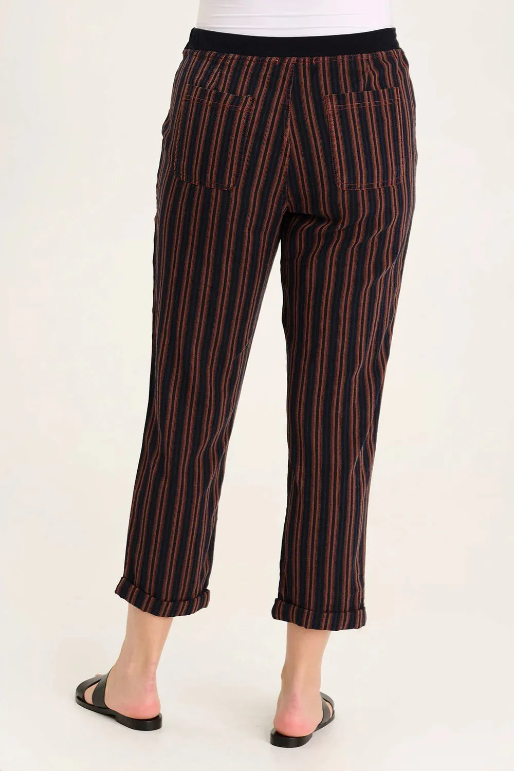 Cena Crop in Sierra Stripe | XCVI