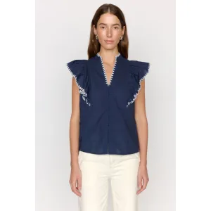 Christy Lynn Dolce Top Navy