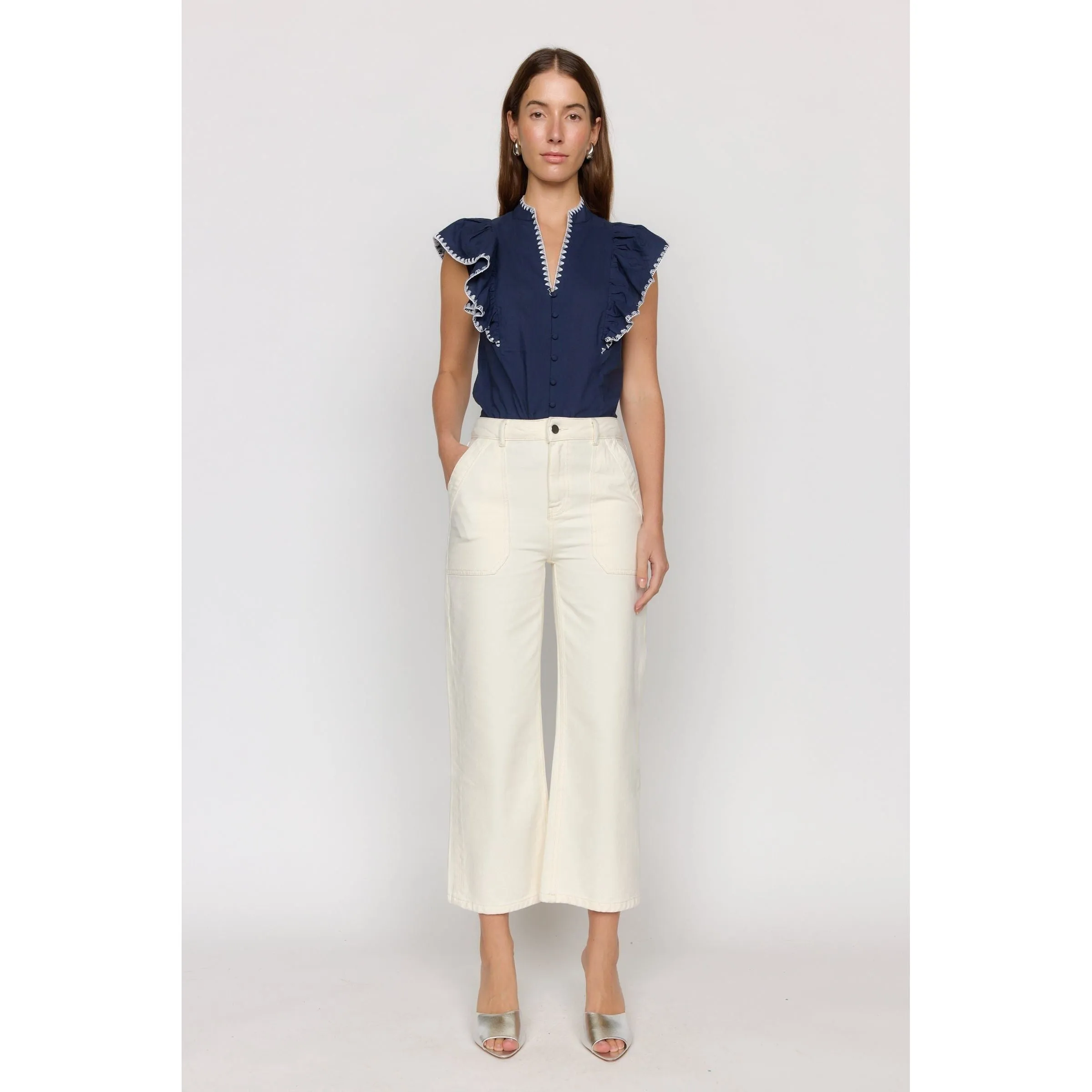 Christy Lynn Dolce Top Navy