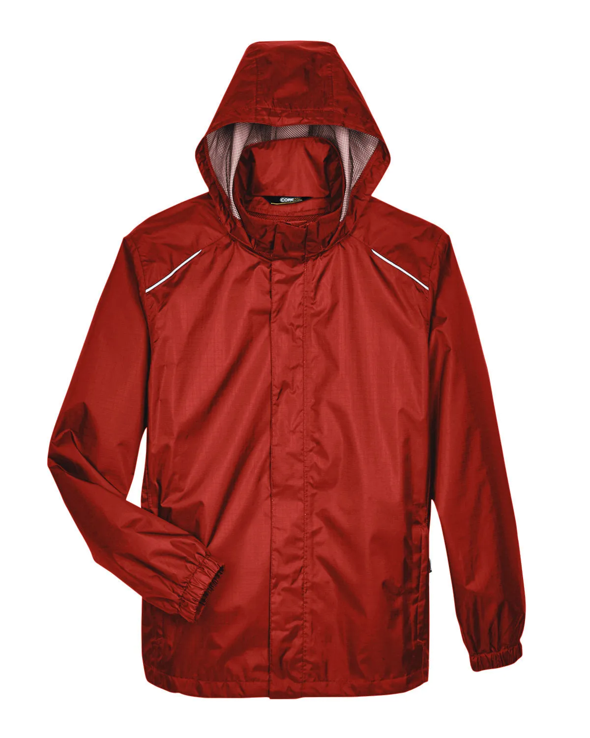 CORE365 Men's Climate Seam-Sealed Lightweight Variegated Ripstop Jacket