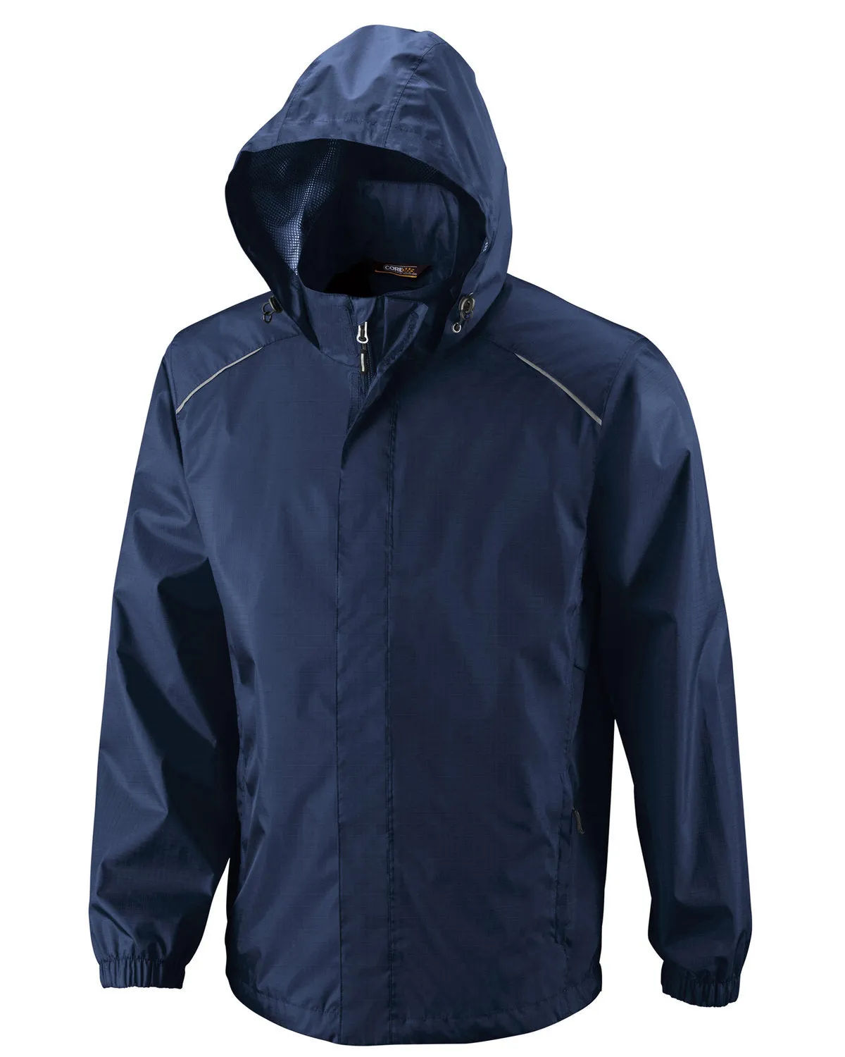 CORE365 Men's Climate Seam-Sealed Lightweight Variegated Ripstop Jacket