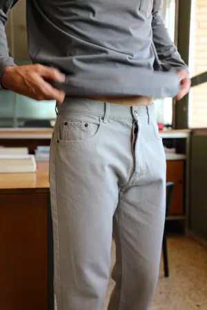Denim Comfy Pants Light Grey