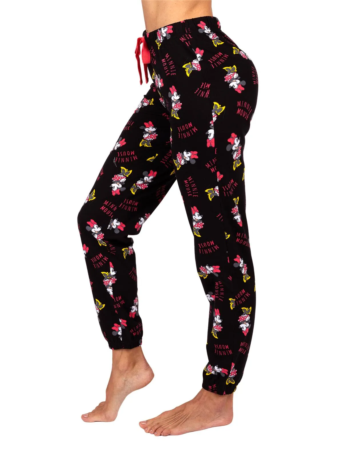 Disney Minnie Mouse Women's Cotton Pajama Pants, Sleepwear Bottoms