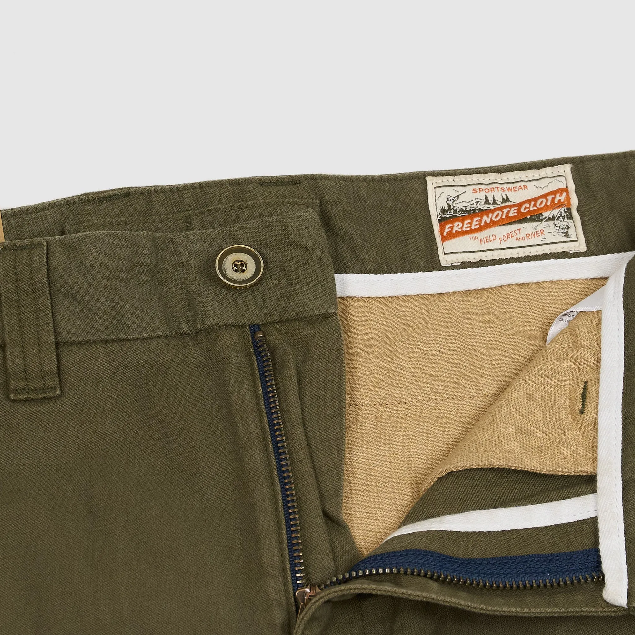 Freenote Cloth Cotton Deck Chino Trousers