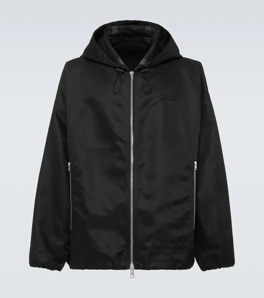 Gucci Logo twill blouson