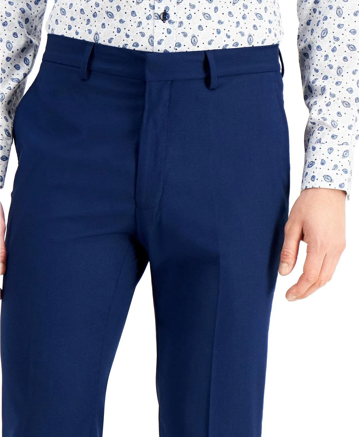 Kenneth Cole Reaction Mens Slim fit Dress Pants 32 / 30 Blue