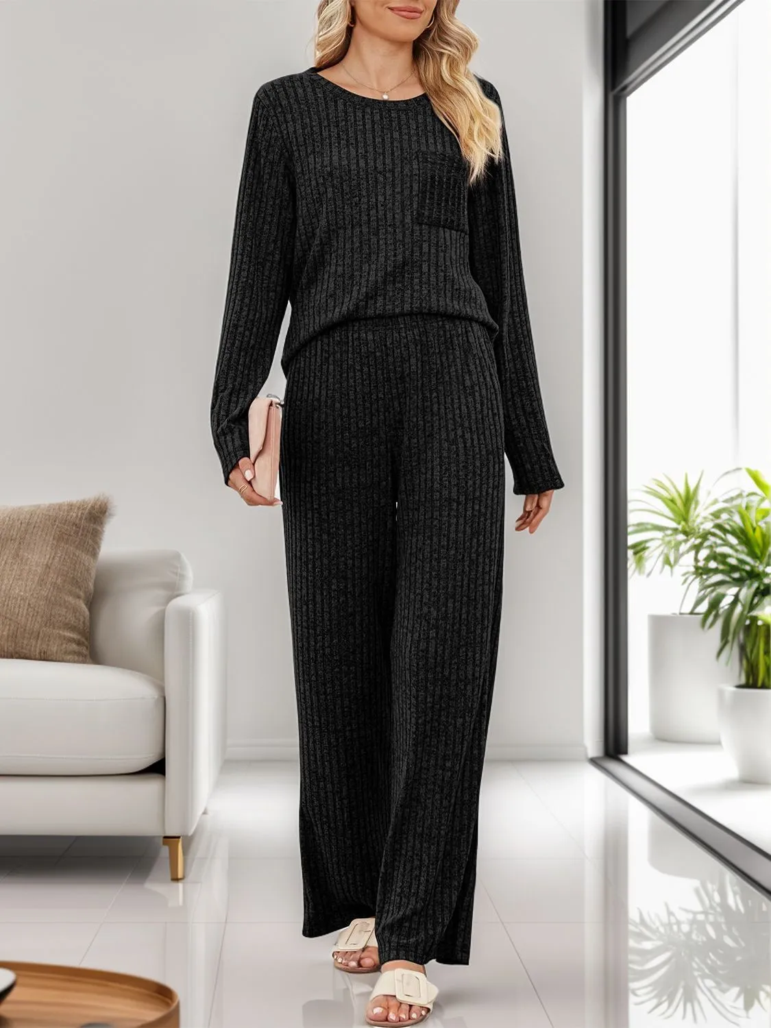 Long Sleeve Top and Pants