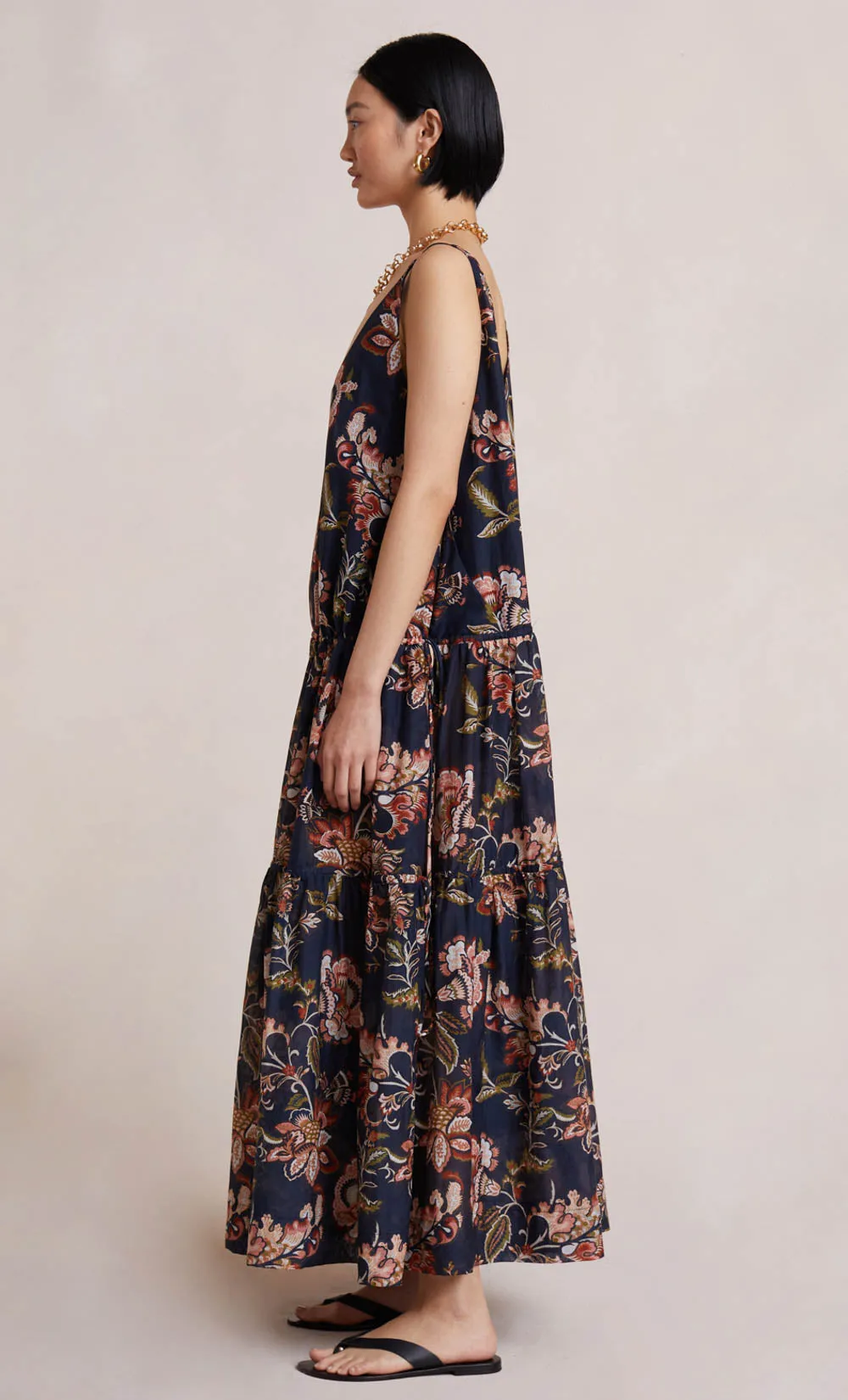 LORI TIE MAXI DRESS