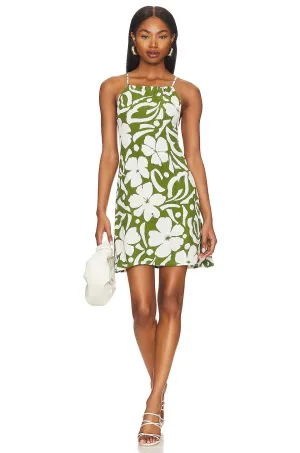 Mini dress FAITHFULL THE BRAND Diletta, color Pavito Floral