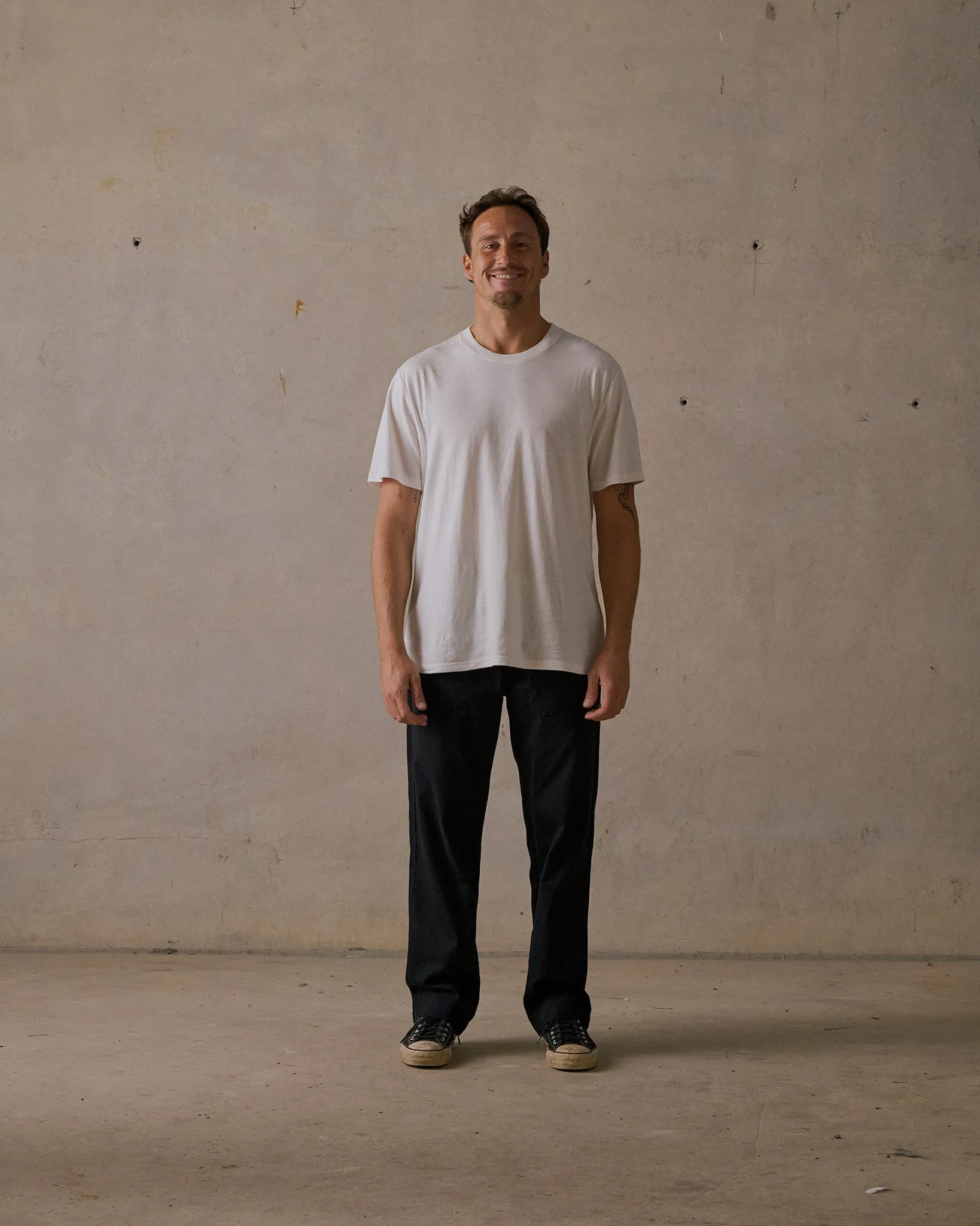Relaxed Twill Pants