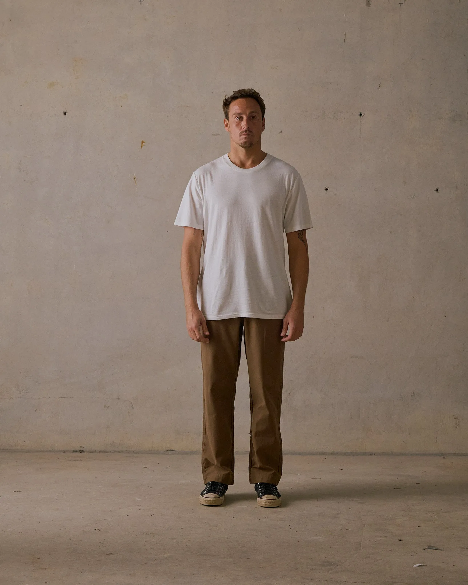 Relaxed Twill Pants