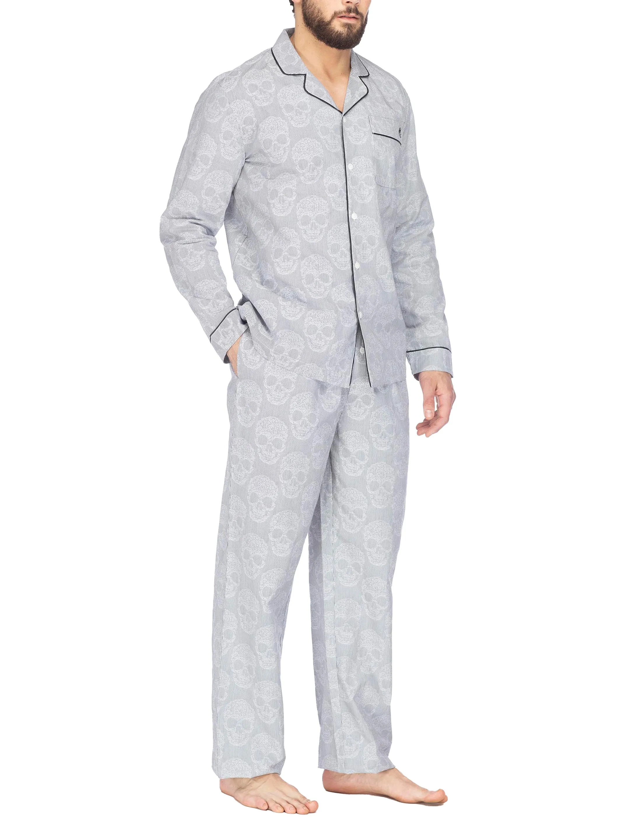 Robert Graham Grey Pajama Set