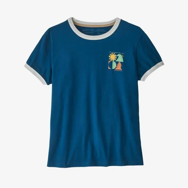 SPIRITED SEASONS RINGER - WOMEN'S SHORT SLEEVE SHIRTS