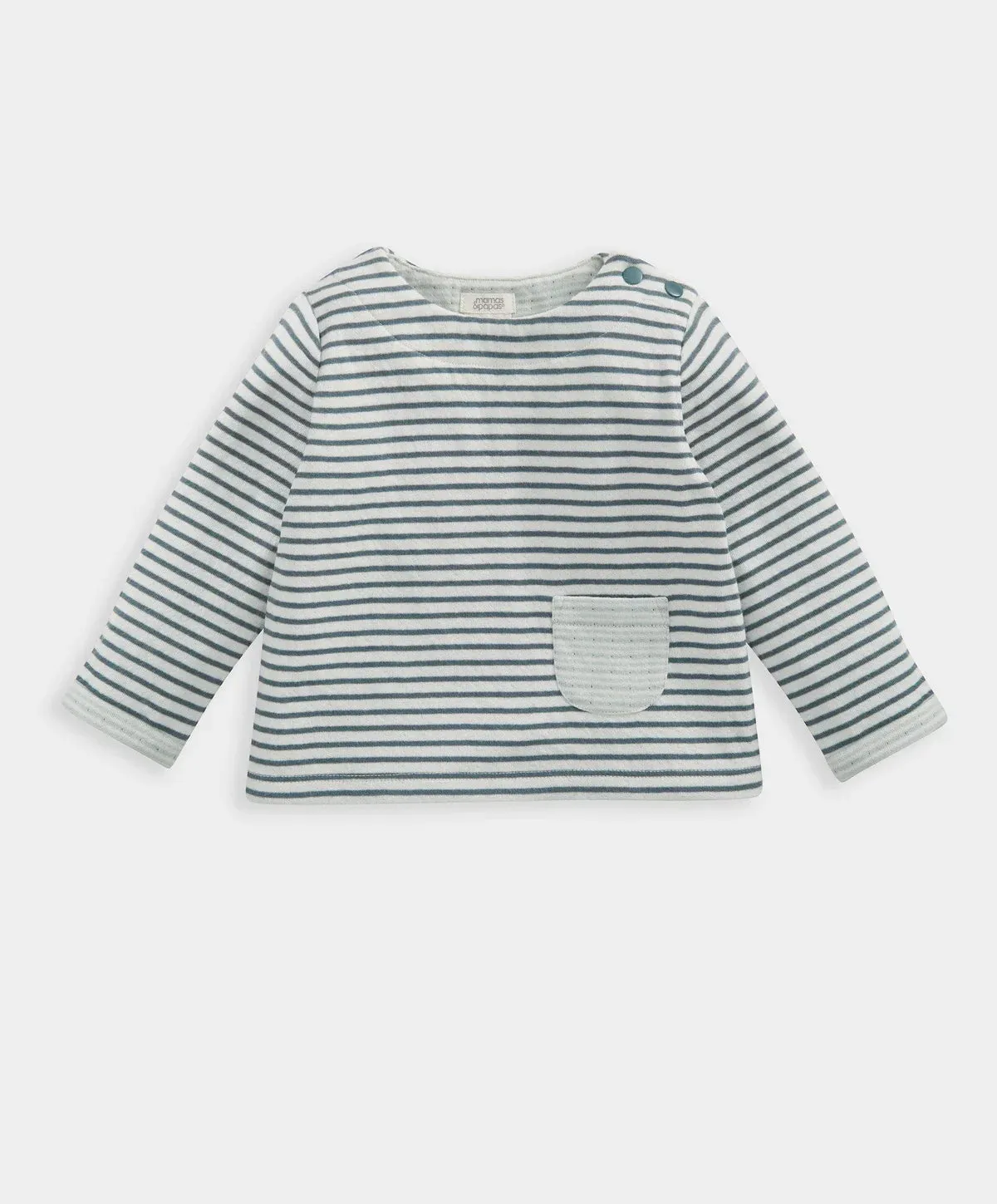 Stripe Top & Leggings Outfit Set