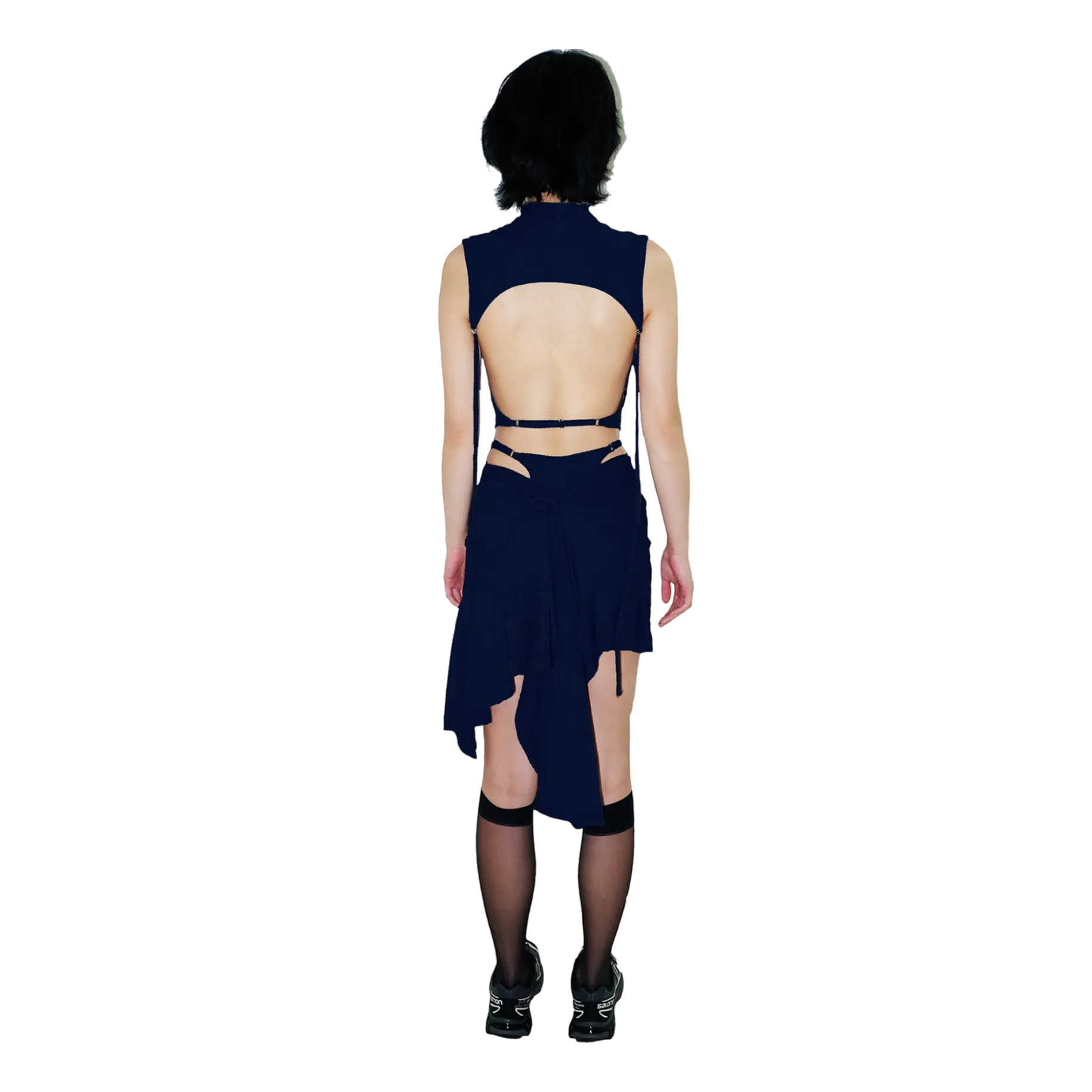System Mini Skirt — Navy