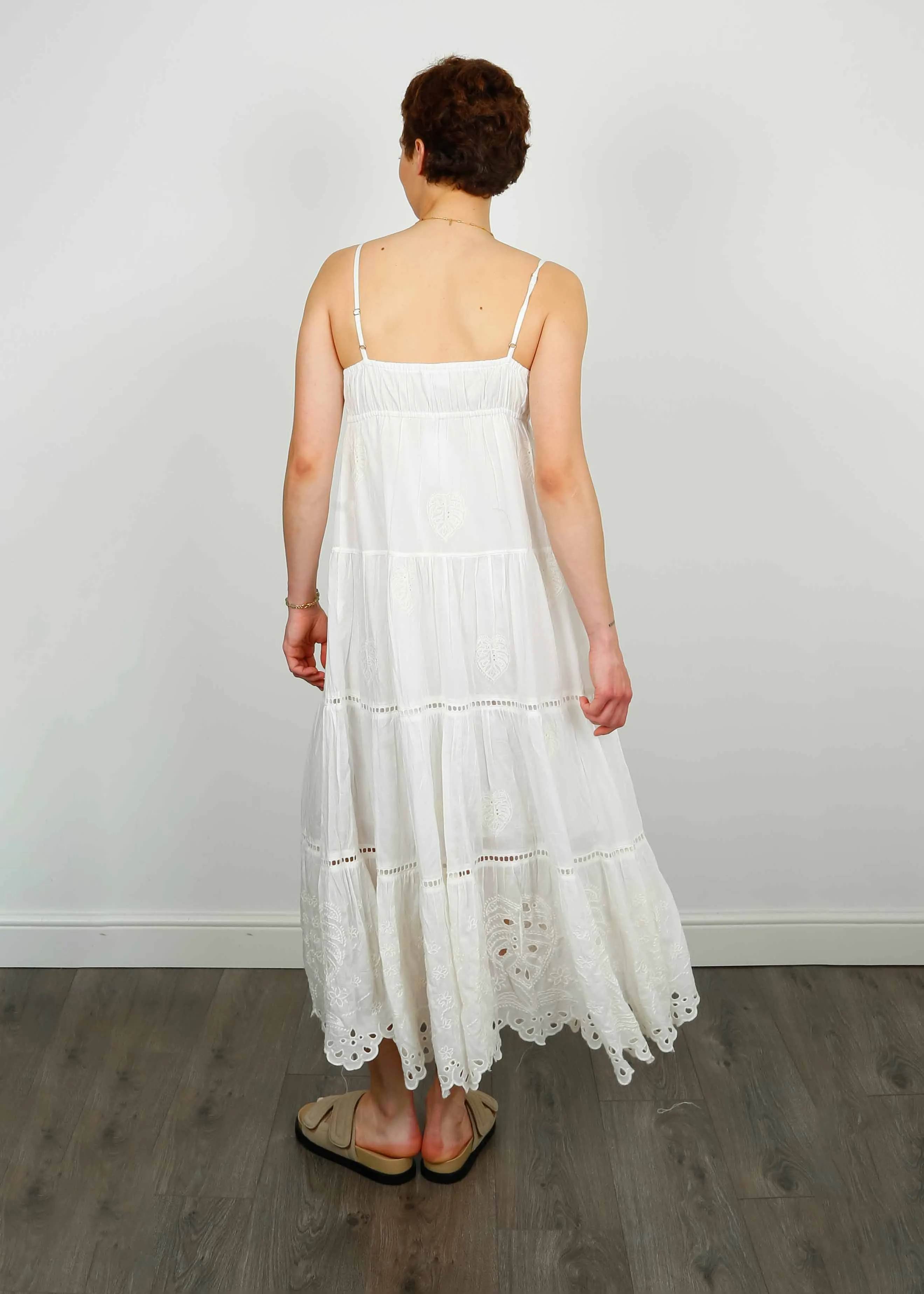 V Michelle Dress in Ivory