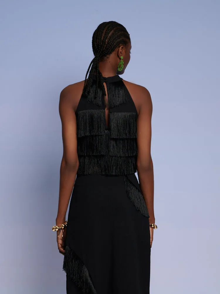 Winnie Fringe Top