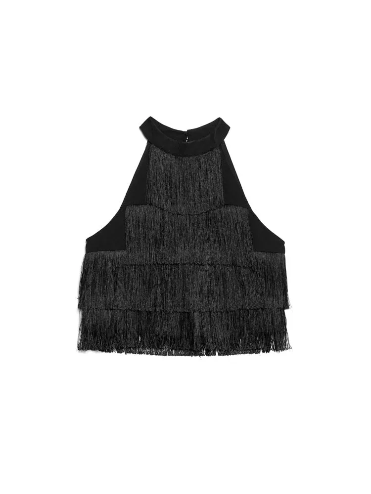 Winnie Fringe Top