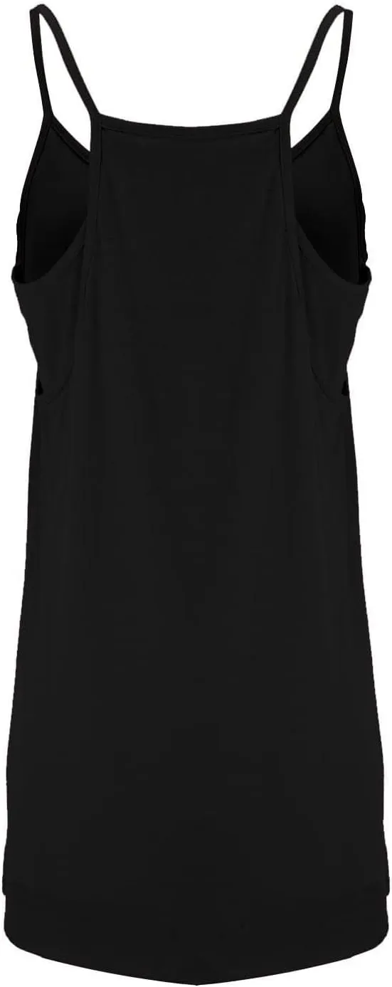 Women Summer Mini Dress Sleeveles Athletic Dress with Shorts Casual Sundress Comfy Loose Tennis Dress with Pockets
